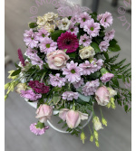 Mixed Pink Sheaf funerals Flowers